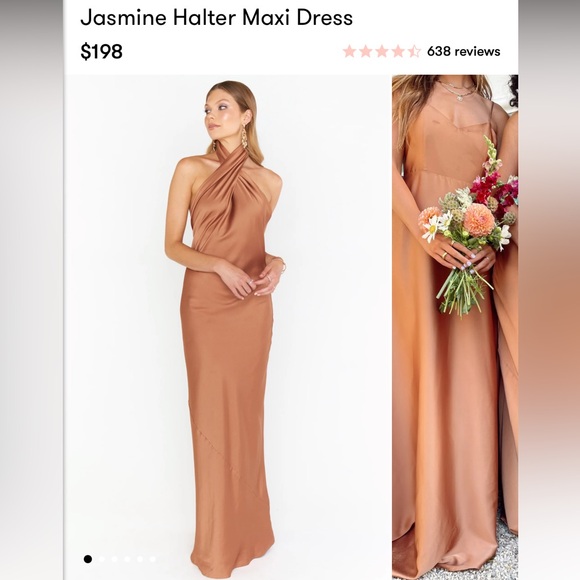 Show Me Your Mumu Jasmine Halter Dress - Picture 1 of 4